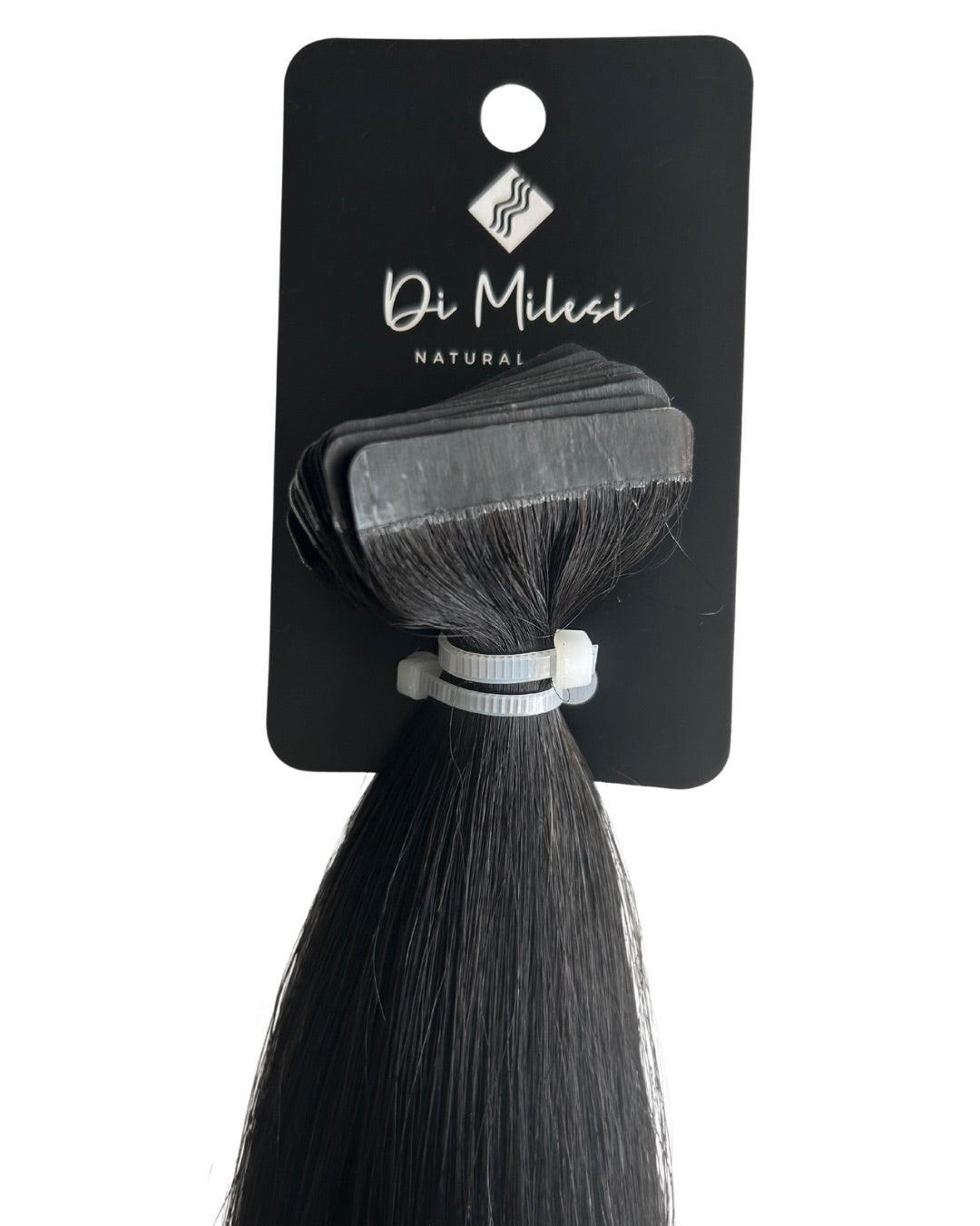 Regular Tape-In Black - Di Milesi | Hair Extensions with high quality