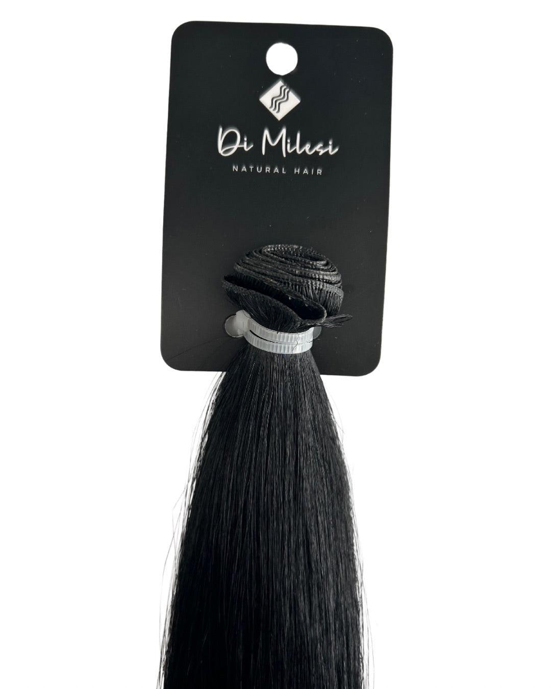 Slim Weft Black - Di Milesi | Hair Extensions with high quality