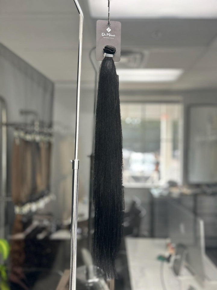 Slim Weft Black - Di Milesi | Hair Extensions with high quality