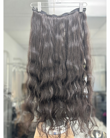 Natural B. Wavy Clip-In