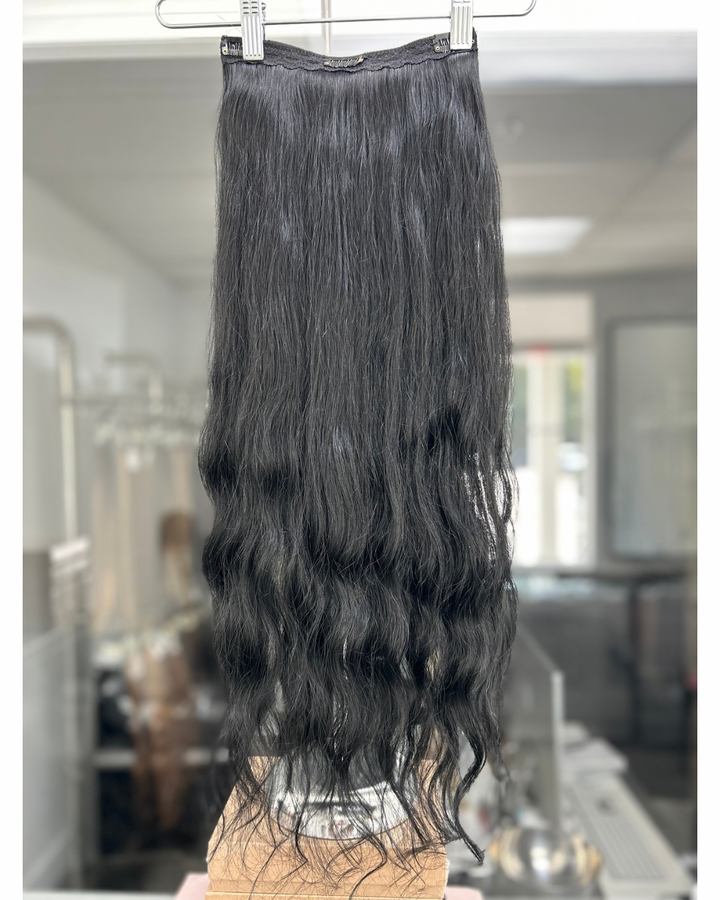 Black B. Wavy Clip-In - Di Milesi | Hair Extensions with high quality