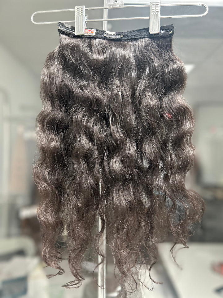 Natural B. Wavy Clip-In 14/16” - Di Milesi | Hair Extensions with high quality