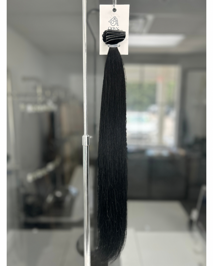 Invisible Tape-In Black - Di Milesi | Hair Extensions with high quality